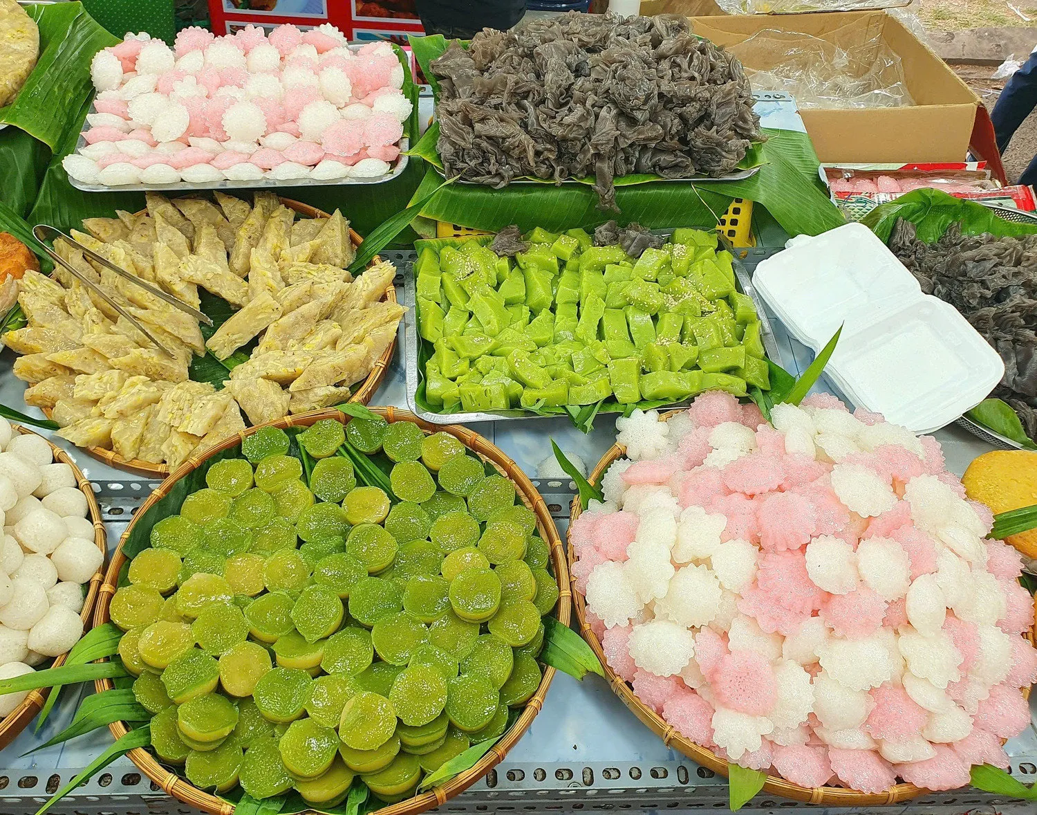 Nhiều loại bánh quen thuộc và đặc sắc góp mặt tại Lễ hội Bánh dân gian Nam bộ