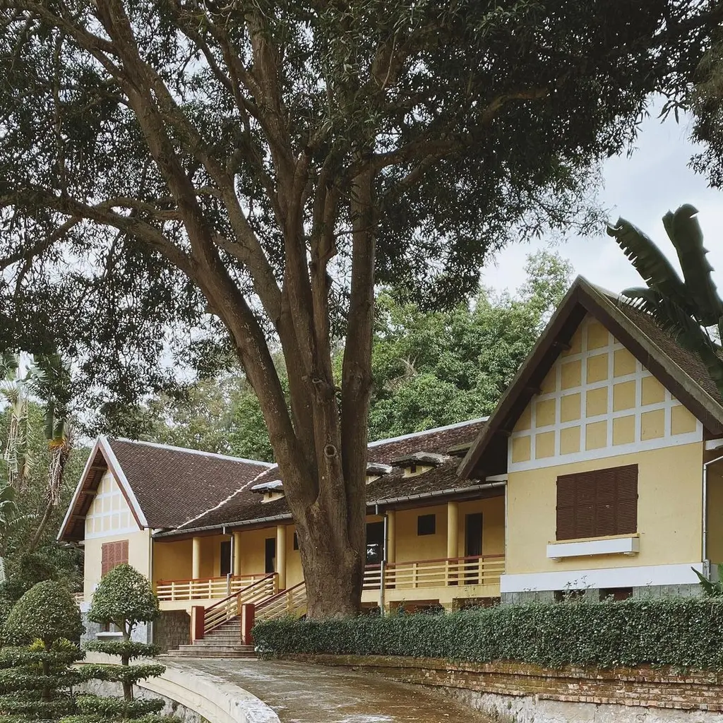 Kiến trúc độc đáo tại Biệt điện Bảo Đại