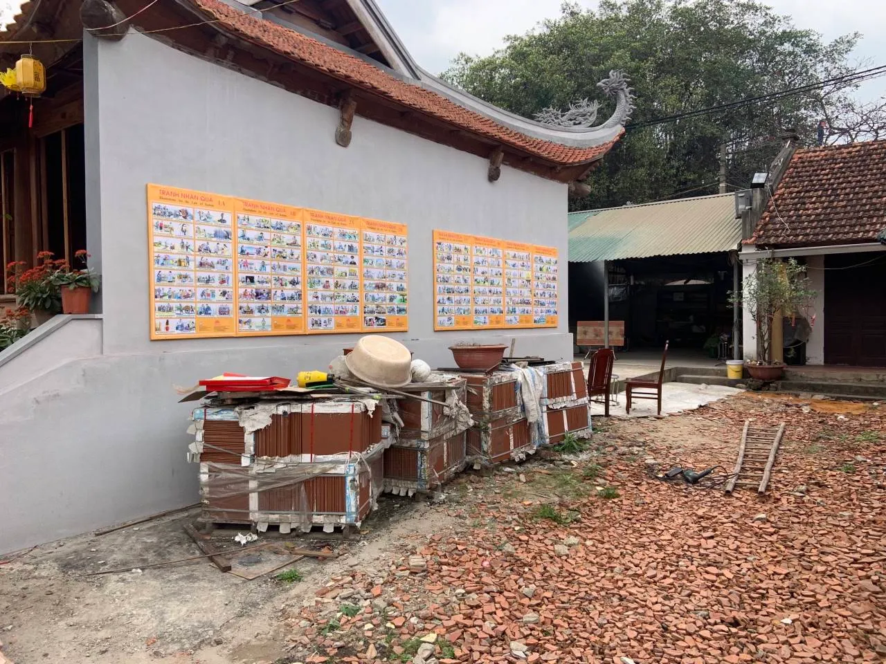 Không gian cảnh quan di tích Chùa Vĩnh Phúc
