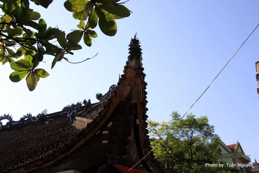 Kiến trúc mái Đình Phong Cốc