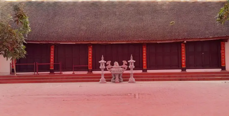 Không gian cảnh quan di tích Đình Mục Xá