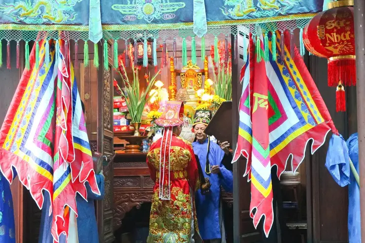 Nghi lễ tế trong Hội đình Ngô Sài