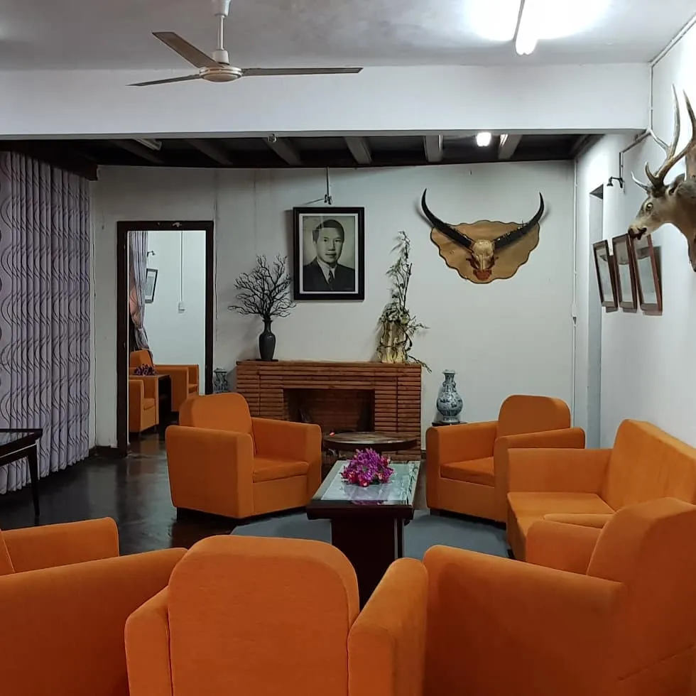 Không gian bên trong Biệt điện Bảo Đại