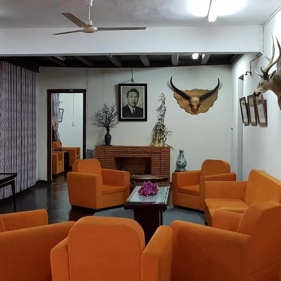 Không gian bên trong Biệt điện Bảo Đại