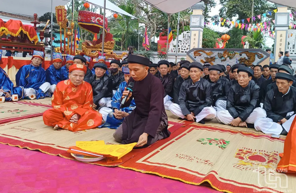 Nghi thức tế lễ tại Lễ hội Đình Phương Độ