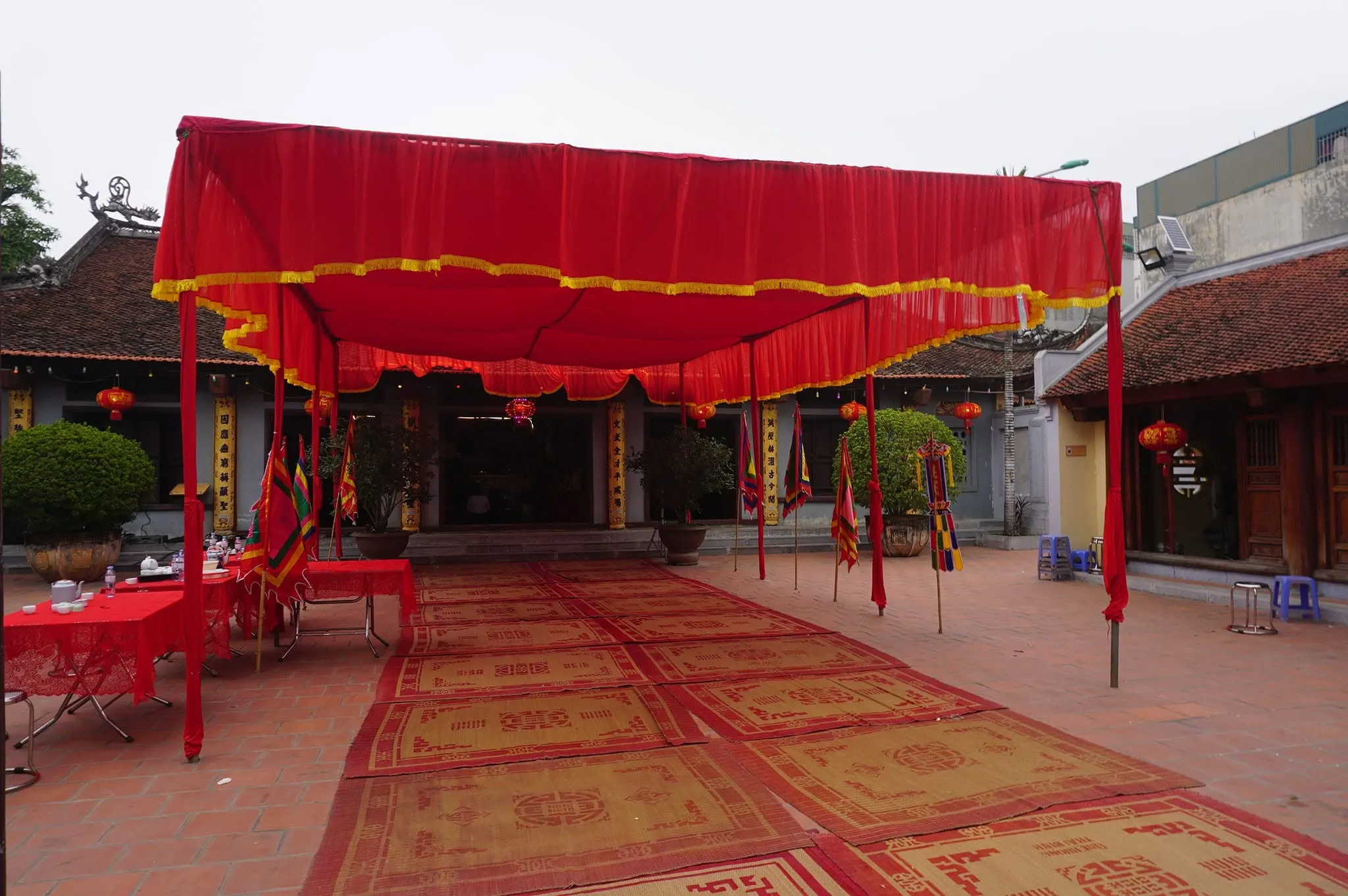Không gian cảnh quan di tích Đình La Dương