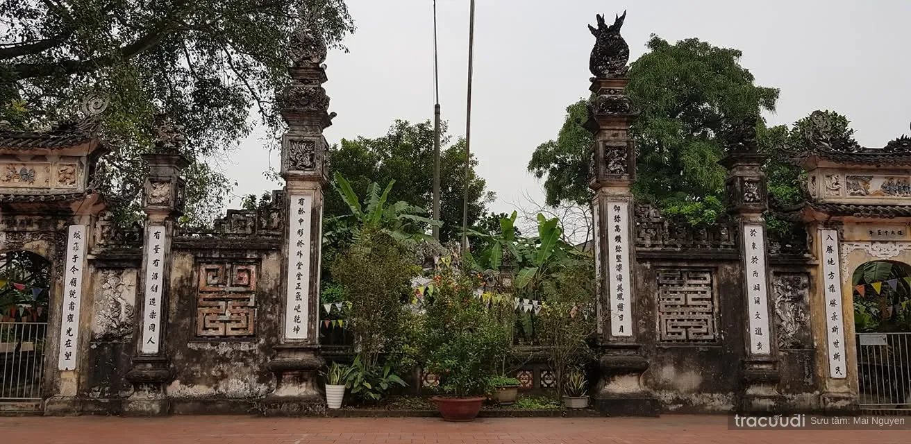 Không gian cảnh quan Đình Văn La (Đình Hạ)