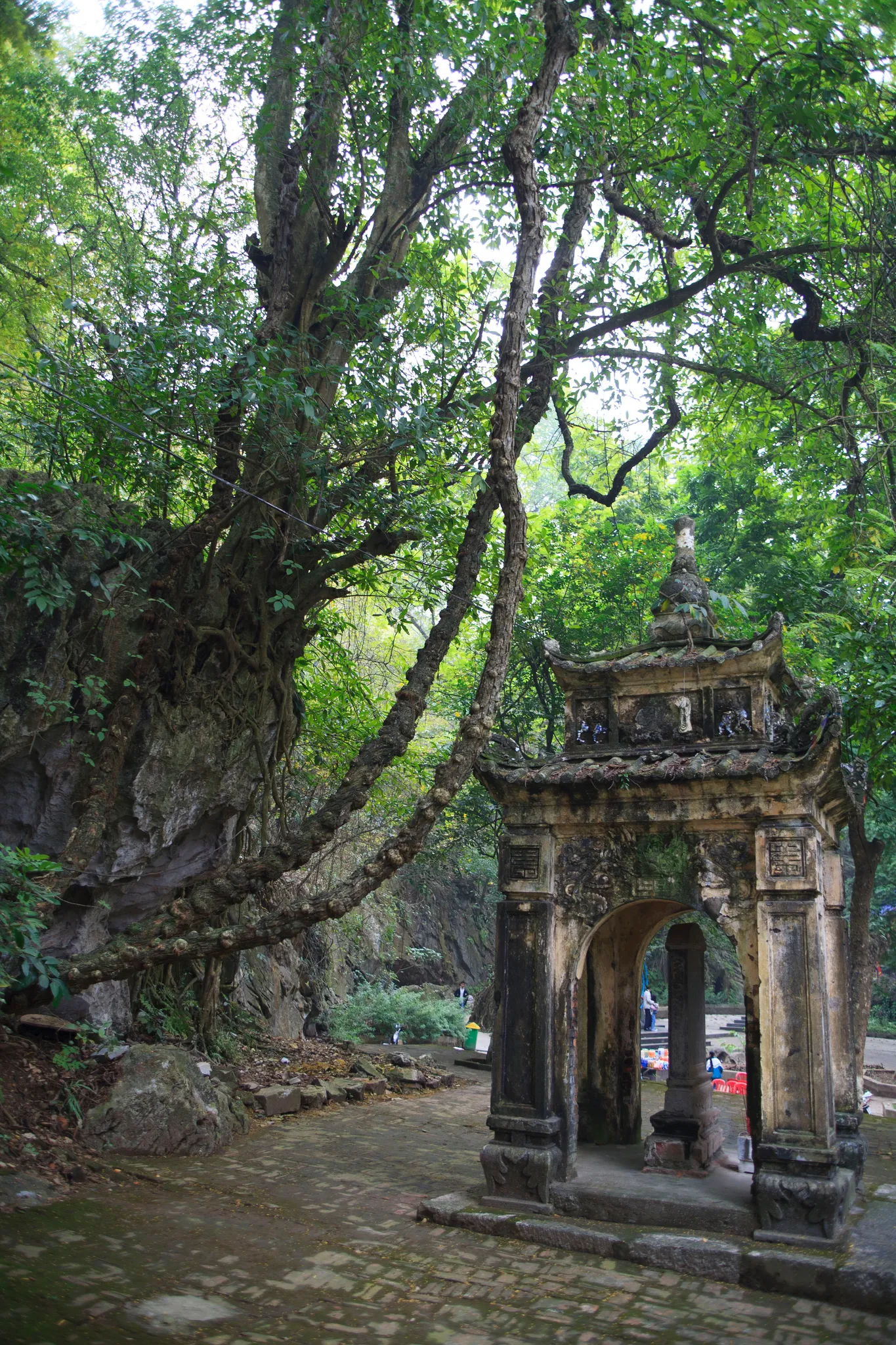 Không gian cảnh quan di tích Chùa Trầm