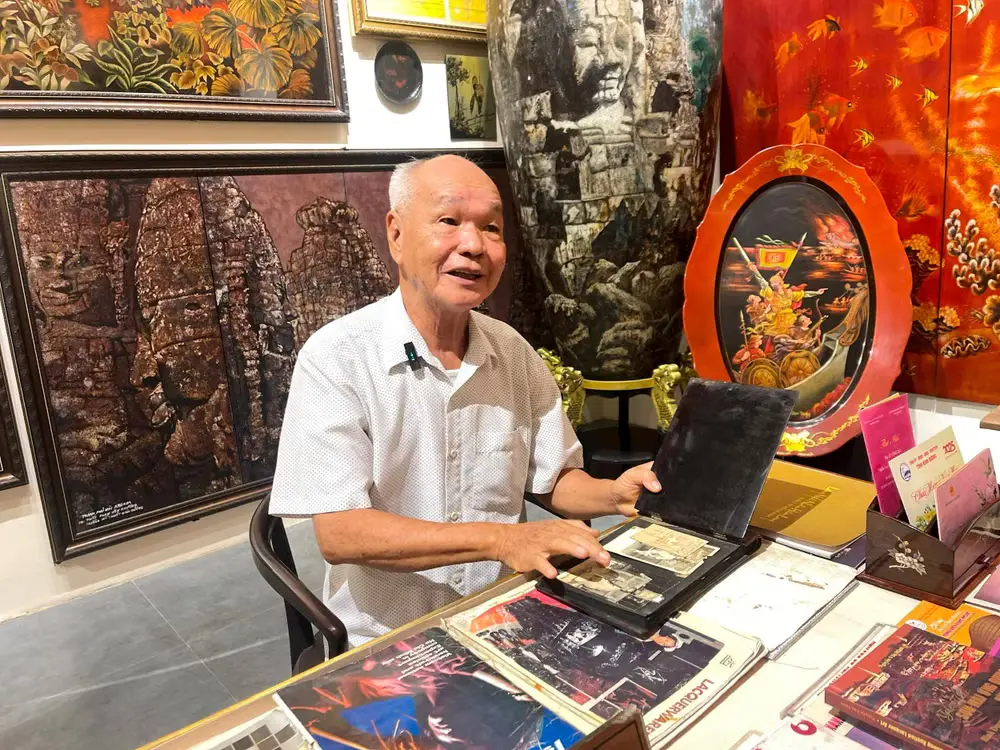 Nghệ nhân Trương Quang Tịnh (Năm Tịnh) chia sẻ về bộ sưu tập