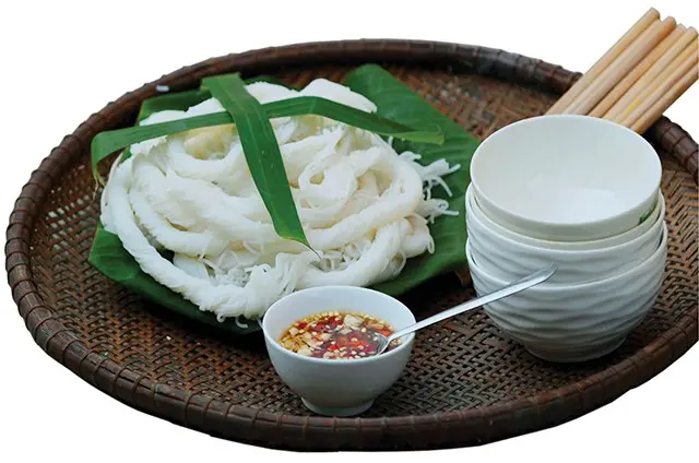 Bún Vân Cù thành phẩm