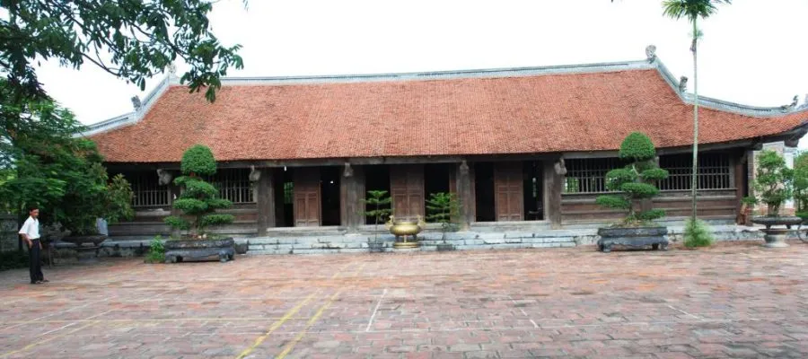 Không gian cảnh quan di tích Đình Thái Bình
