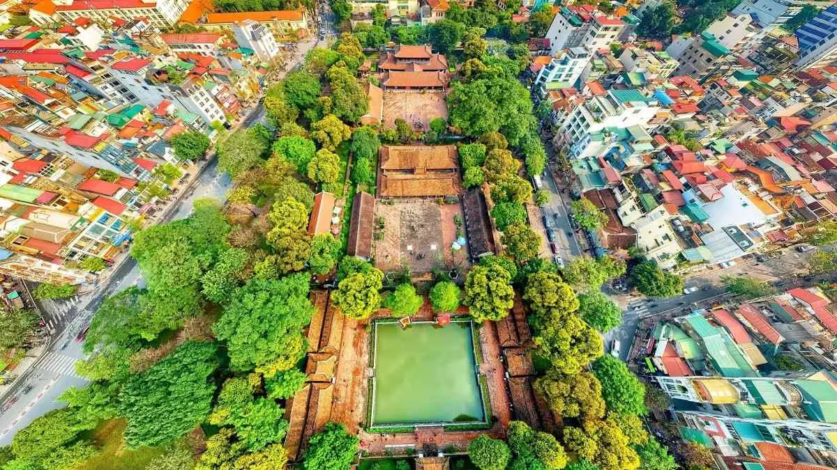 Tổng thể Văn Miếu - Quốc Tử Giám