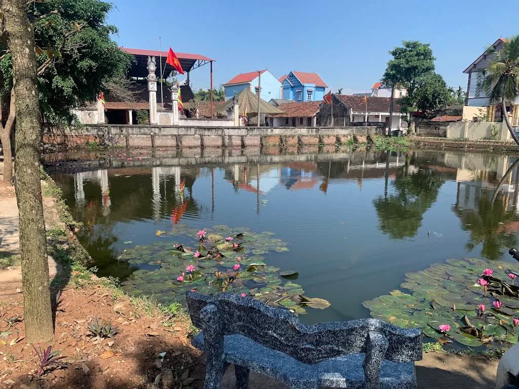 Di tích Đình Viên Châu nhìn từ xa