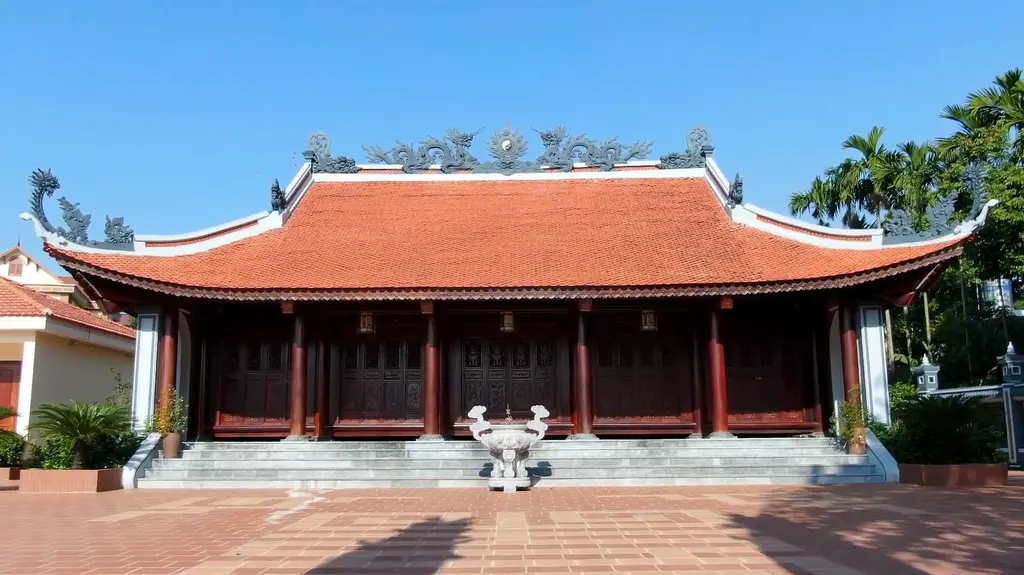 Không gian cảnh quan di tích Đình Vu Chu