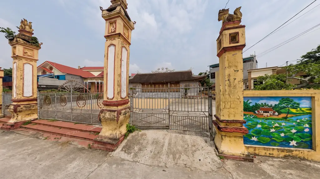 Cảnh quan không gian di tích Đình Tòng Lệnh