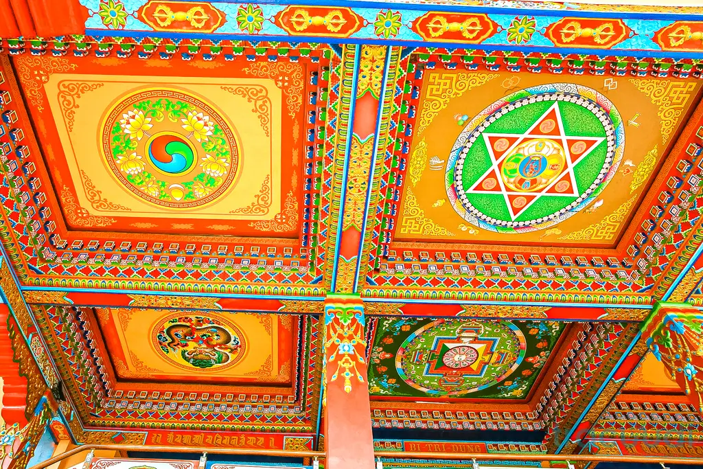 Chi tiết hoa văn di tích Chùa Long Quang