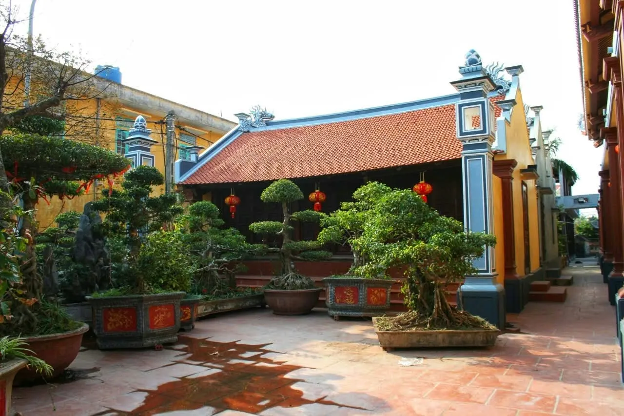 Không gian cảnh quan chùa Hoành Nha trong Khu Di Tích Hoành Nha