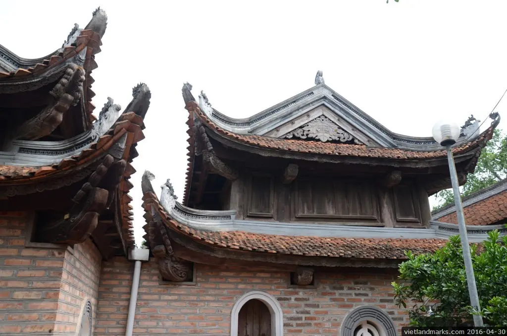 Kiến trúc mái Chùa Kim Liên