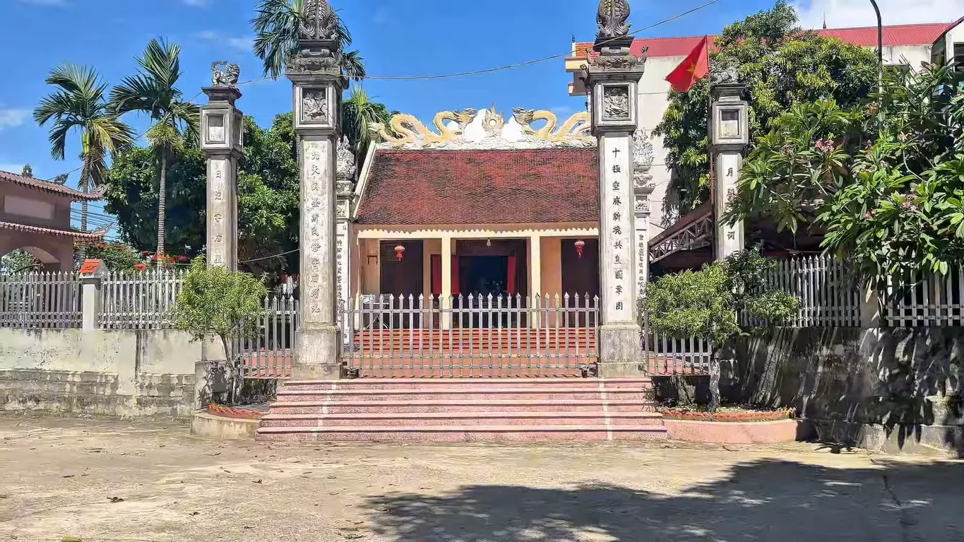 Không gian cảnh quan di tích Đền Thụy An