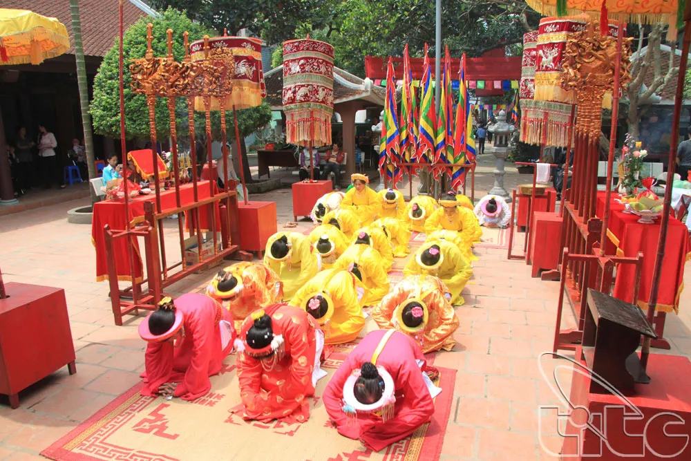 Lễ tế tại Hội đình Ứng Thiên