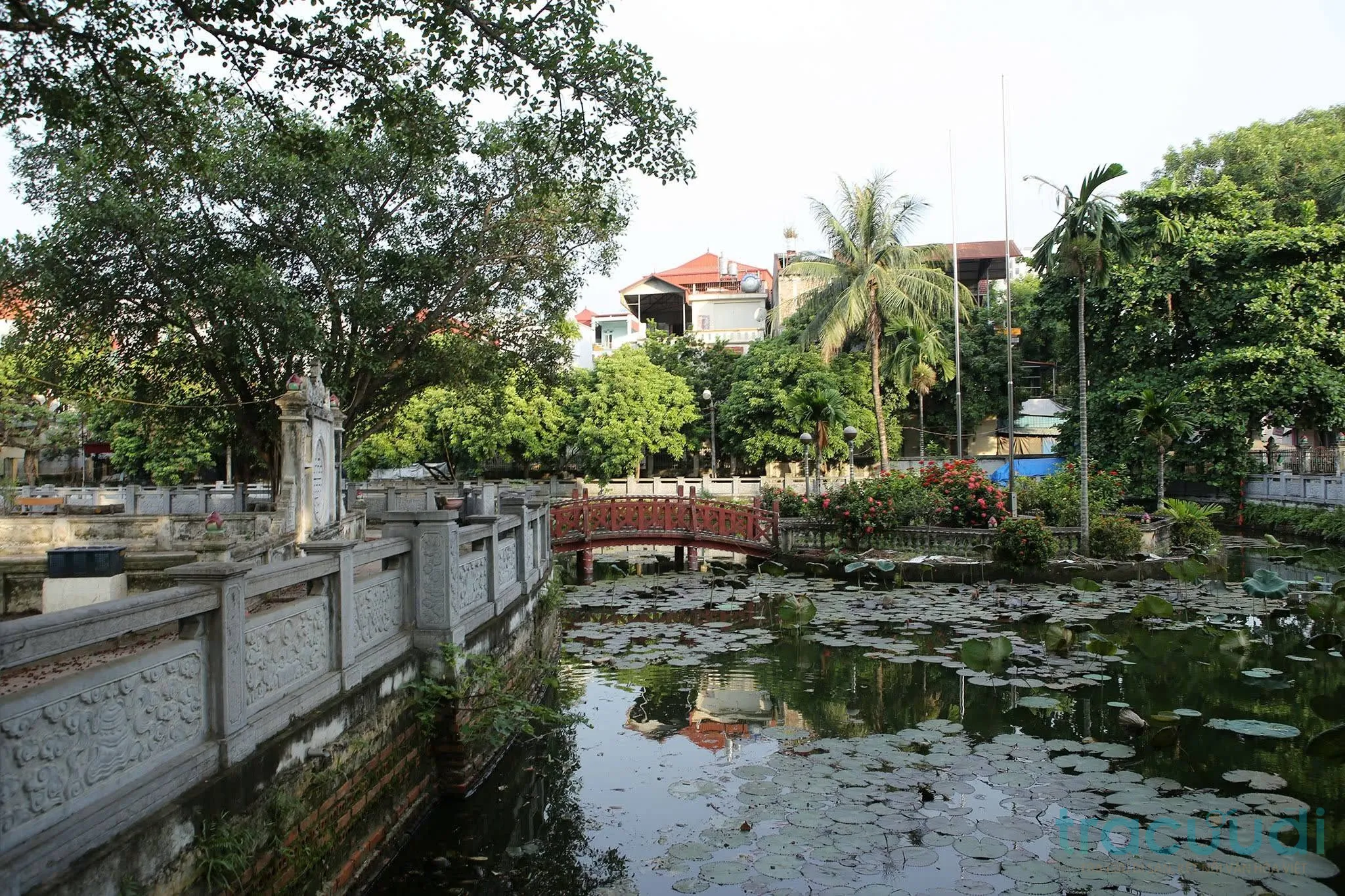Không gian cảnh quan đình Ngọc Mạch