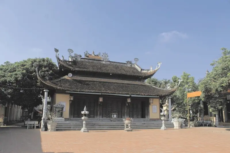 Toà Tam Bảo của Chùa Sùng Nghiêm Diên Thánh