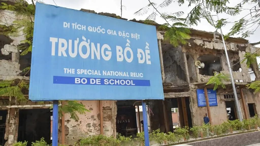 Hiện trạng di tích lịch sử đặc biết Trường Bồ Đề