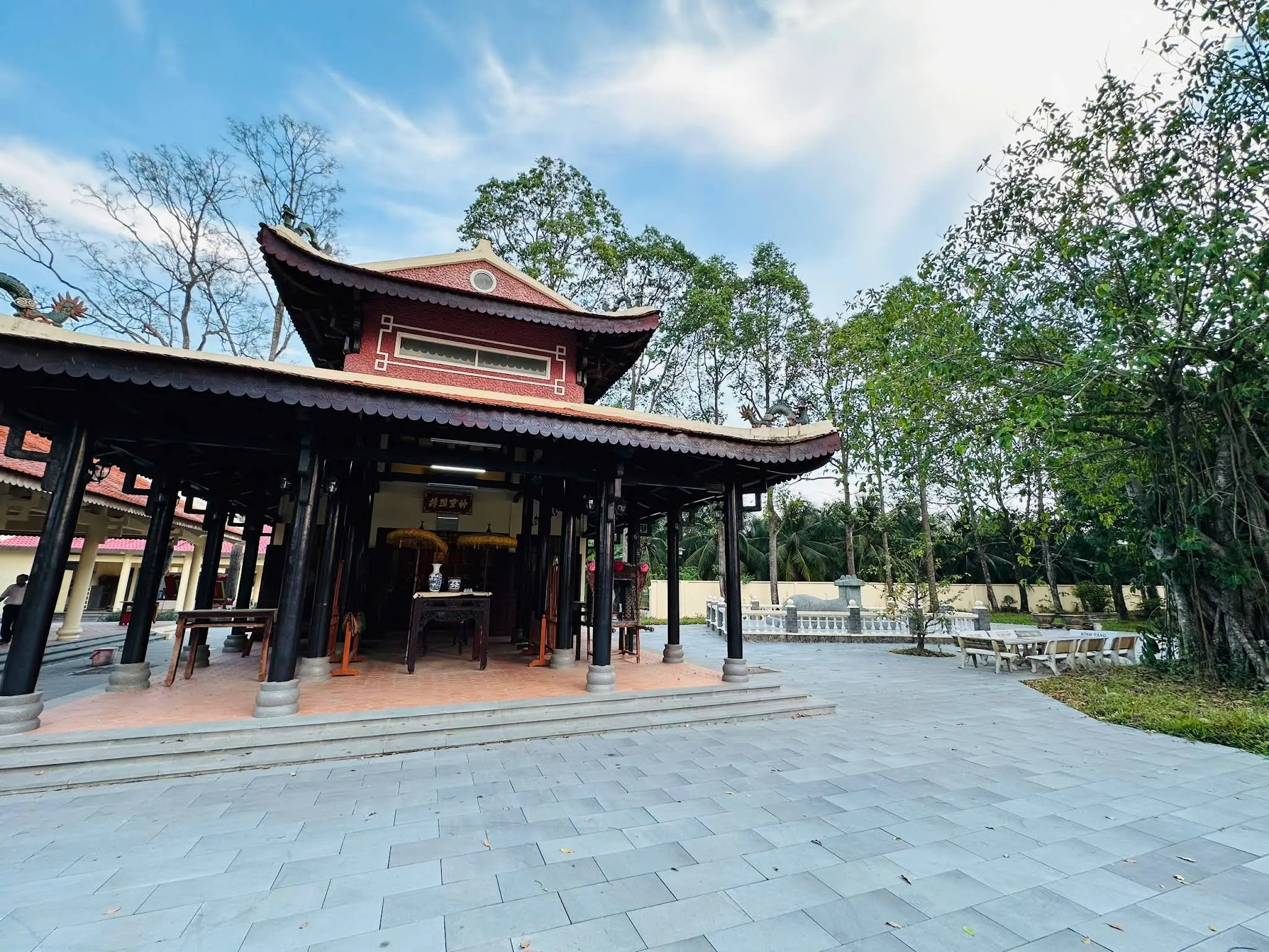 Không gian cảnh quan di tích Mộ Và Đền Thờ Thủ Khoa Huân