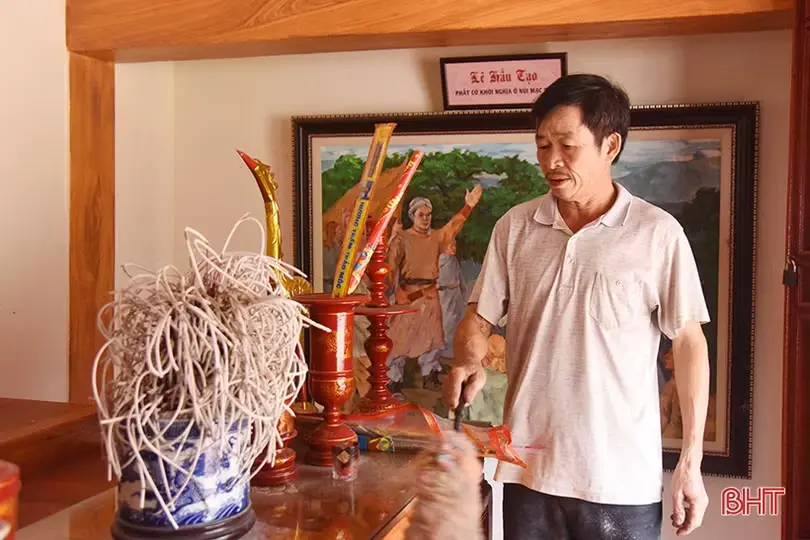 Nhà thờ Lê Hầu Tạo được con cháu họ Lê chăm sóc sạch đẹp.