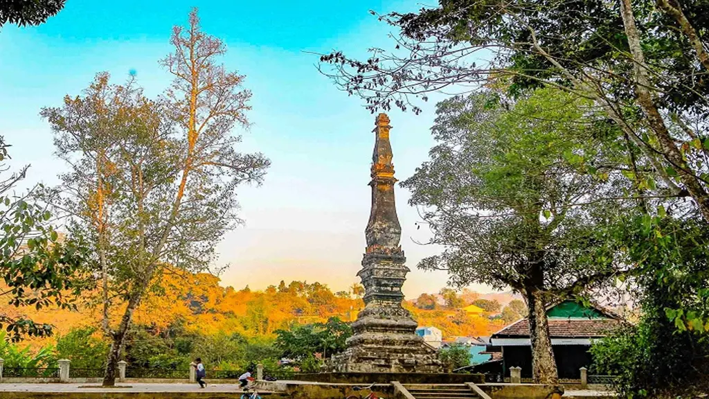Cảnh quan Tháp Chiềng Sơ