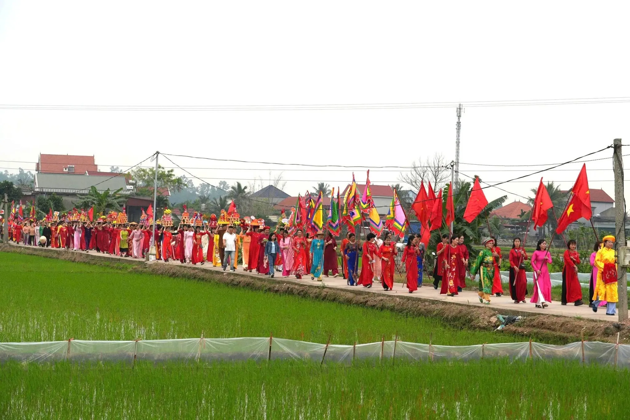 Lễ rước Lễ hội đình Ninh Xá