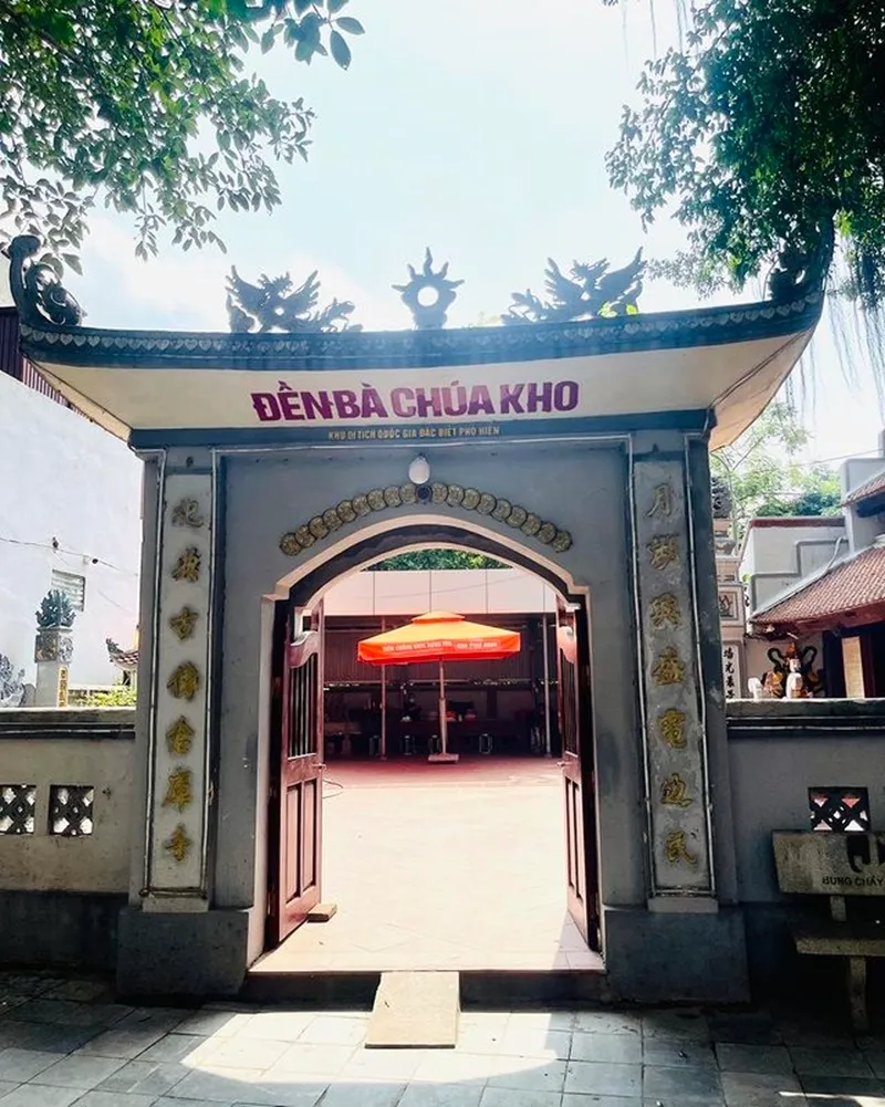 Đền Bà Chúa Kho tại Khu di tích Phố Hiến