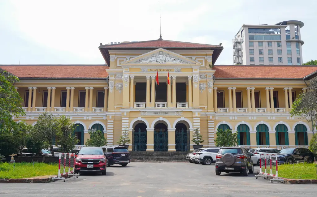 Diện mạo di tích Trụ Sở Tòa Án Nhân Dân Thành Phố Hồ Chí Minh