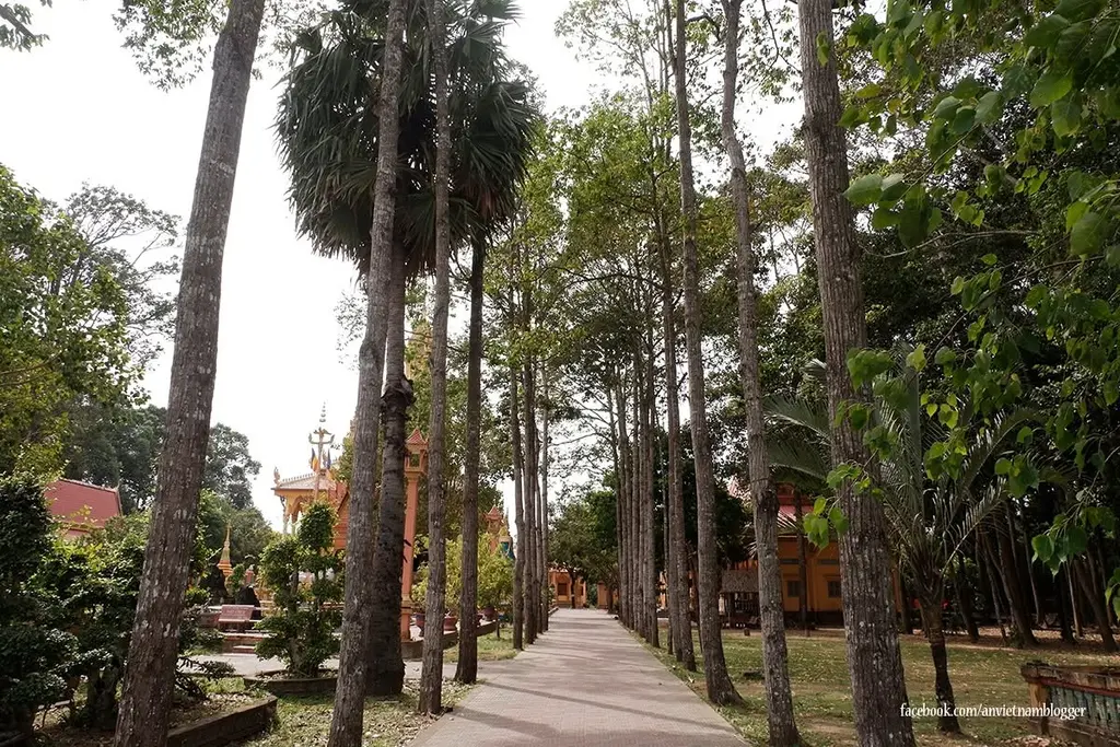 Khuôn viên Chùa Điệp Thạch