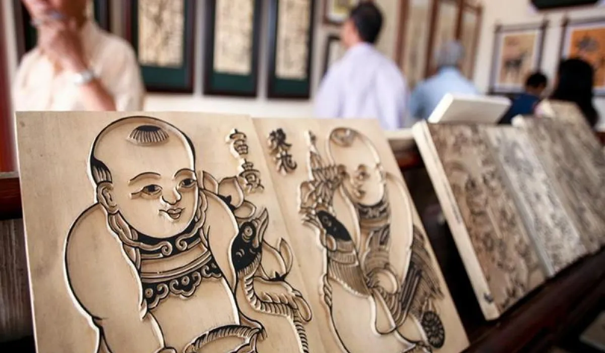 Bản khắc gỗ tranh Đông Hồ