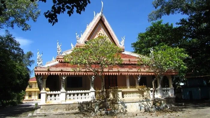 Quang cảnh tại Chùa Láng Cát