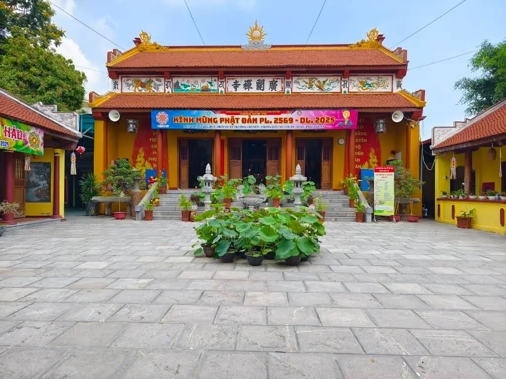 Không gian cảnh quan Chùa Duệ