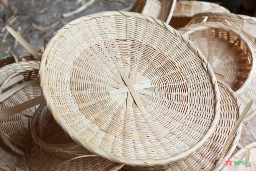 Một số sản phẩm mây tre đan Ninh Sở