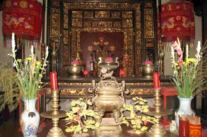 Không gian kiến trúc di tích Thành Hoàng Cổ Miếu (chùa Minh)