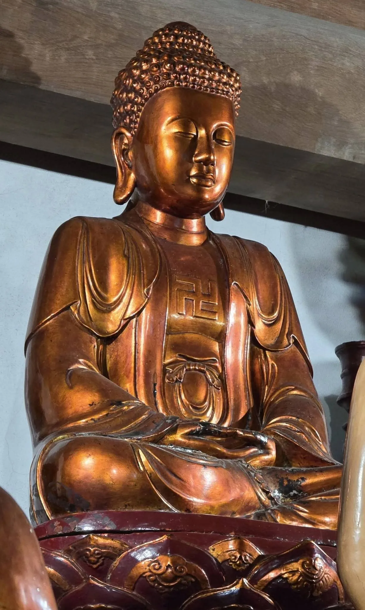 Tượng thờ trong chùa Côn Sơn (Thiên Tư Phúc tự).