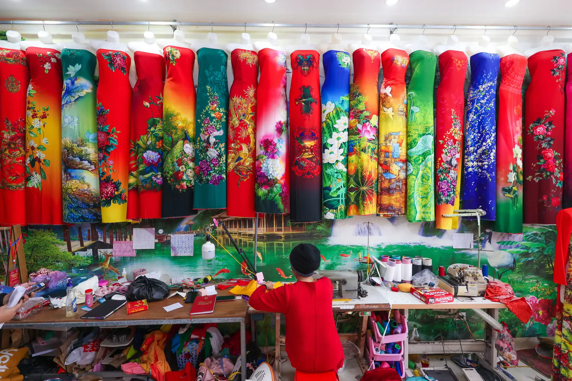 Áo dài Trạch Xá