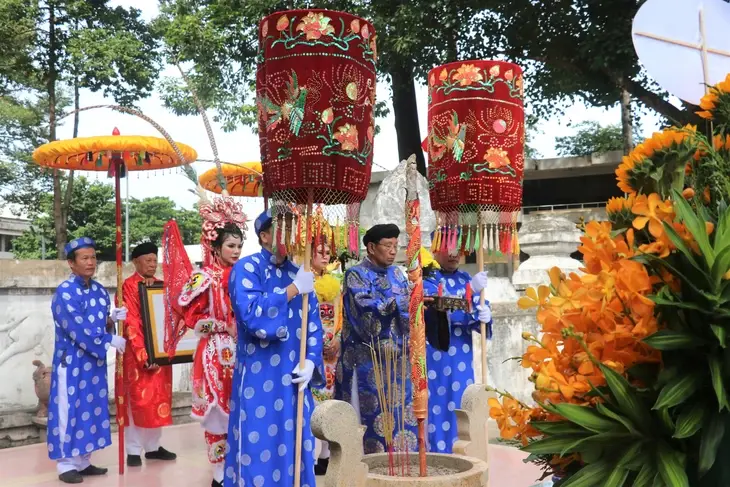 Lễ tế tại Lễ Khai hạ - Cầu an Lăng Lê Văn Duyệt