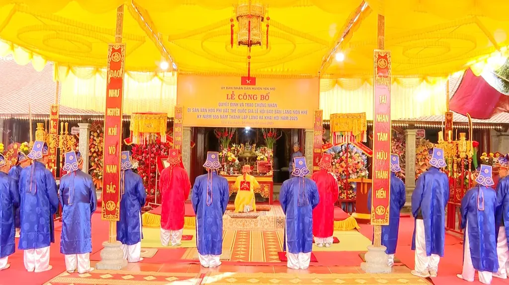 Nghi lễ Lễ hội Báo Bản (Lễ hội Làng Nộn Khê)