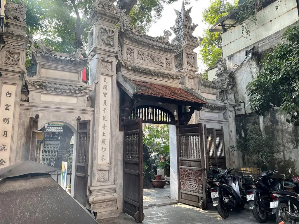 Cảnh quan di tích Chùa Vĩnh Trù