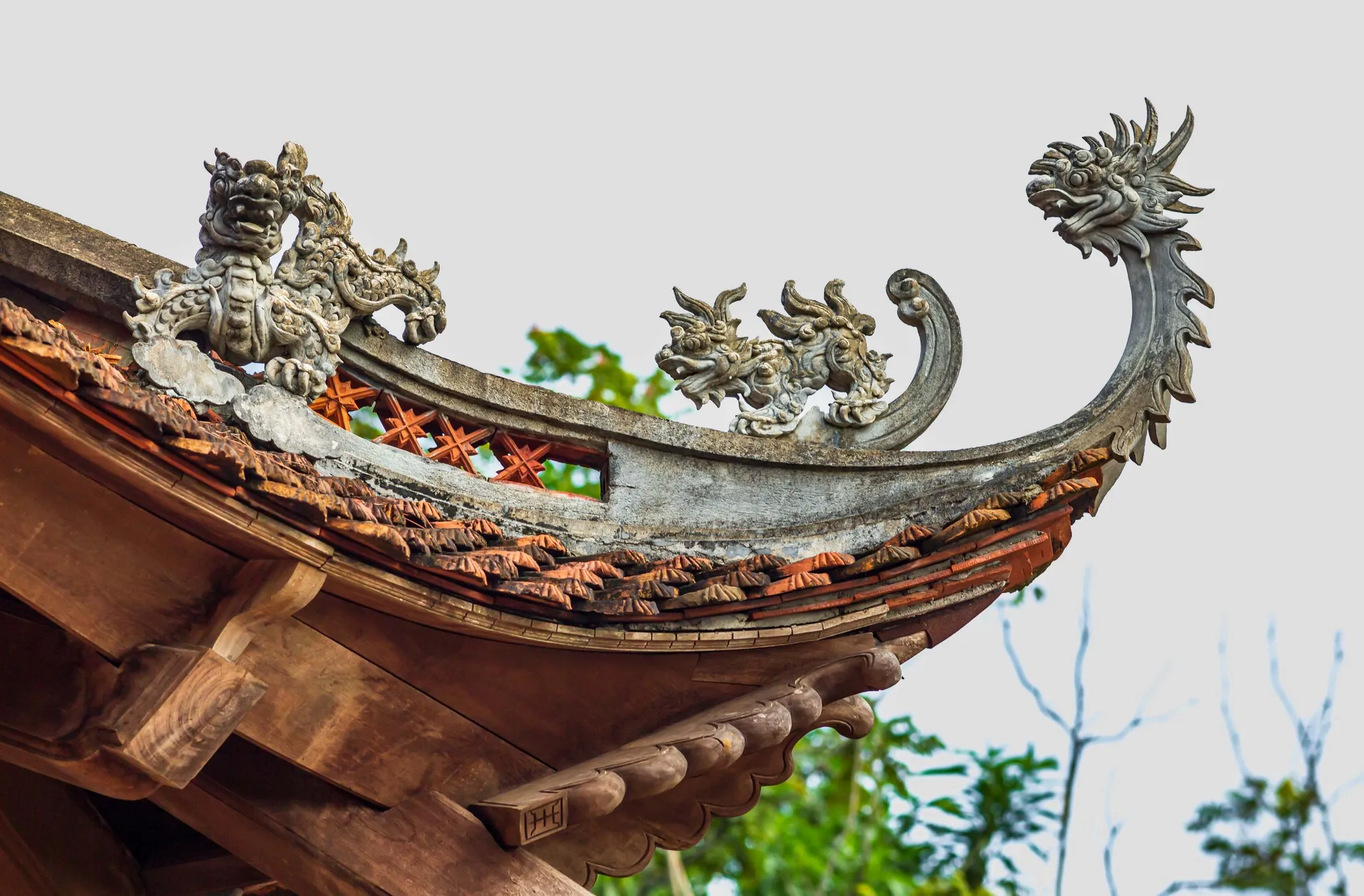 Diện mạo Kiến trúc Đền đước thánh Cả