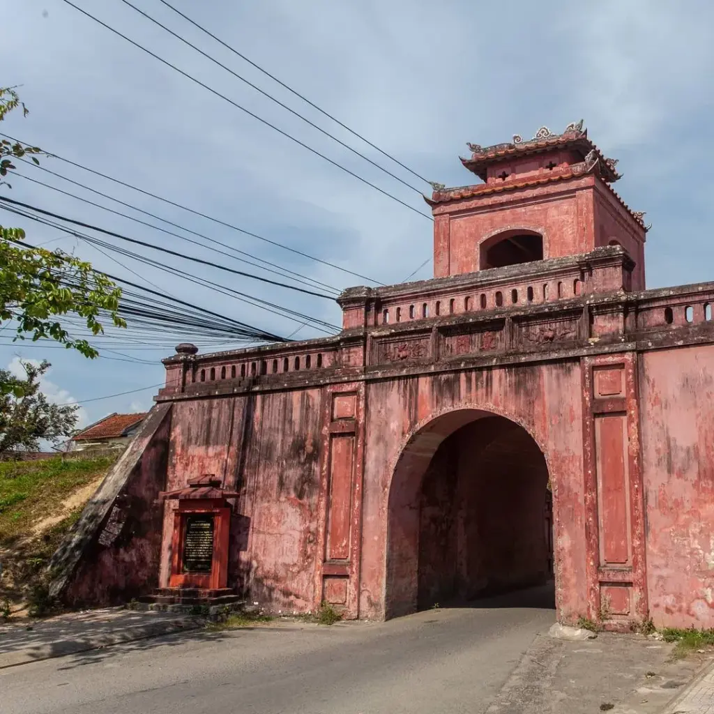 Cảnh quan kiến trúc di tích Thành Cổ Diên Khánh