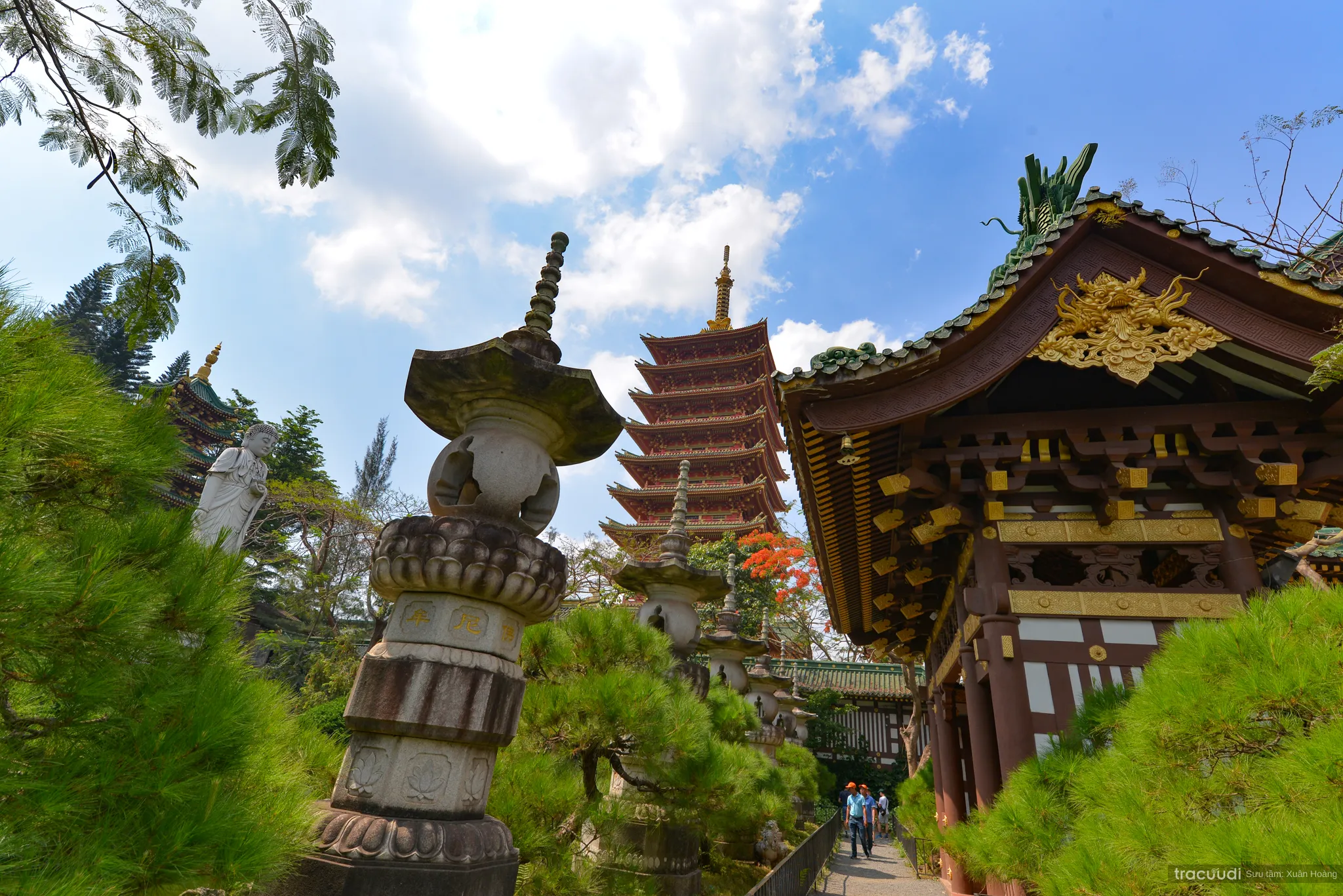 Không gian cảnh quan di tích Chùa Minh Thành