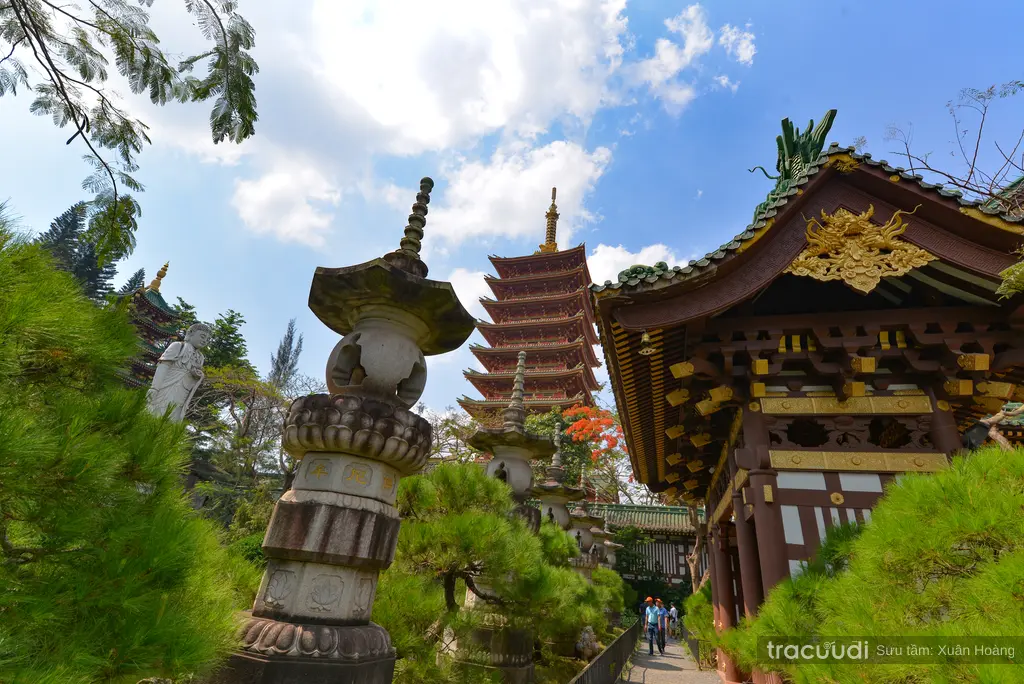 Không gian cảnh quan di tích Chùa Minh Thành