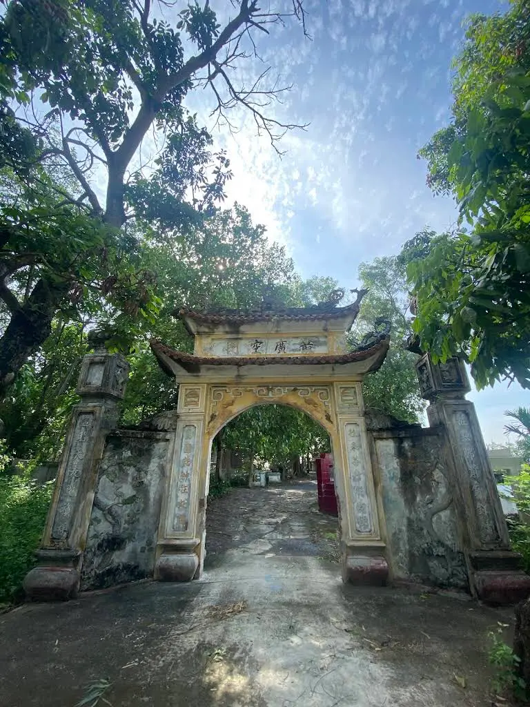 Không gian cảnh quan di tích Chùa Sổ