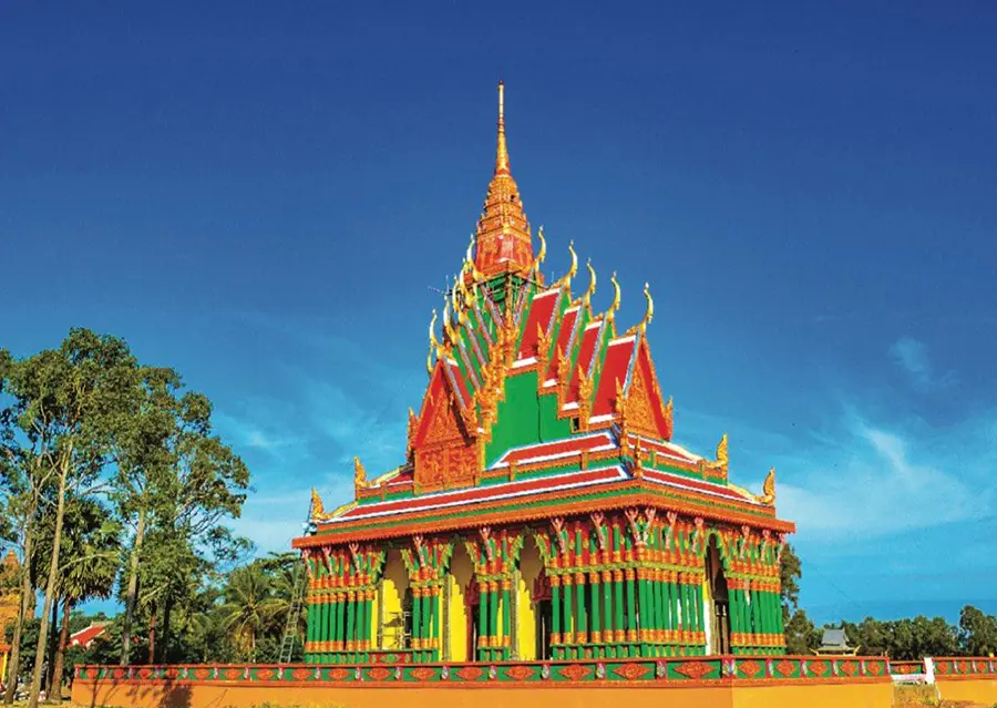 Chính điện Chùa Cao Dân